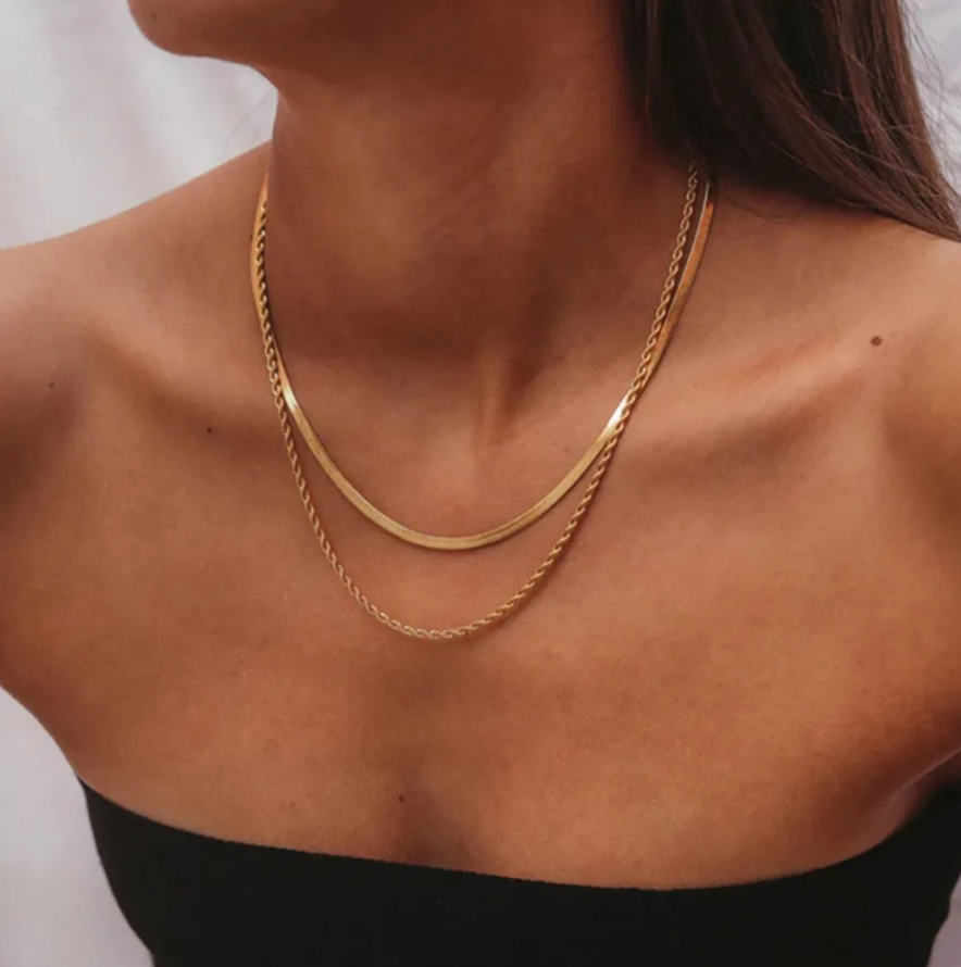 Staple Layered Necklace