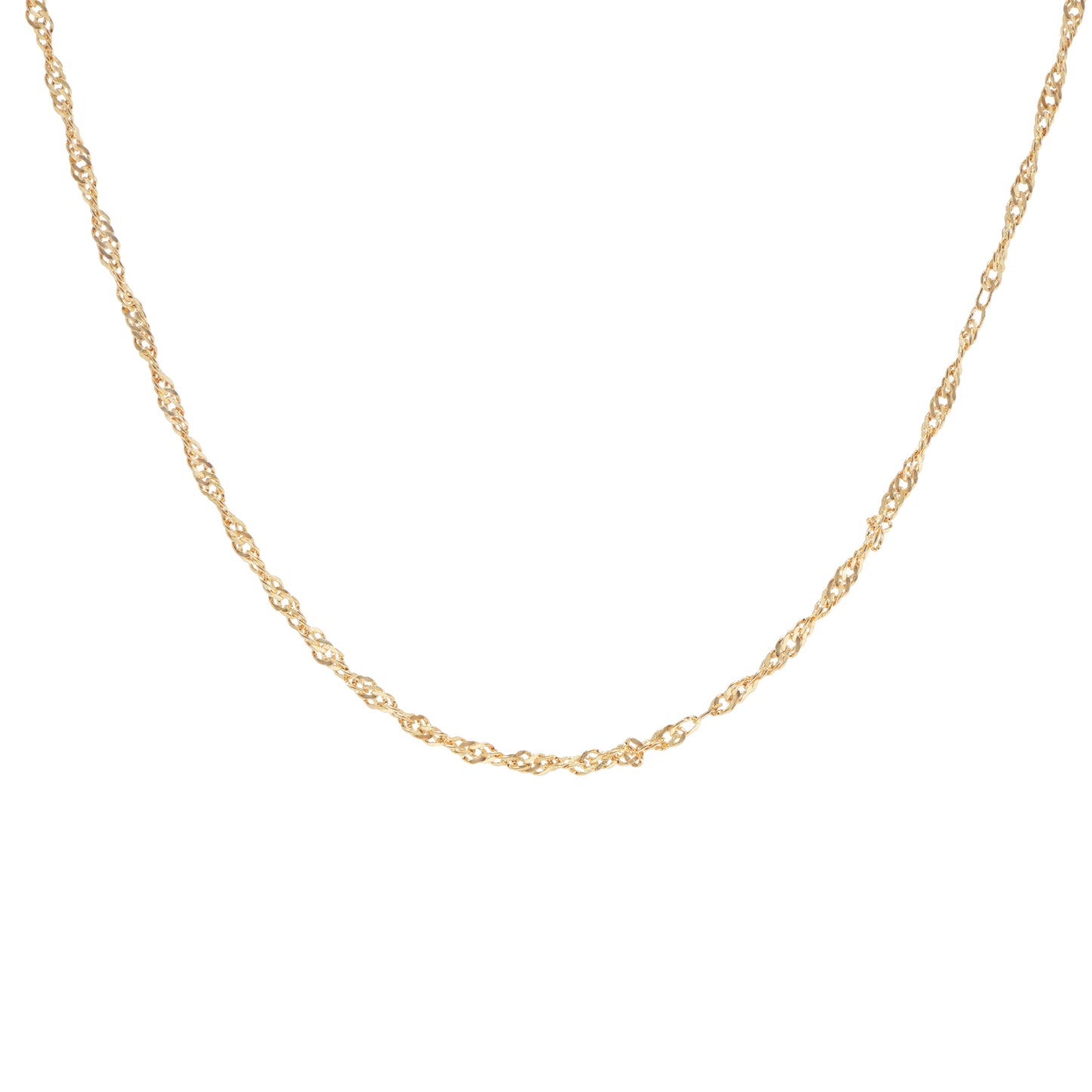 Twisty Chain Stacking Necklace